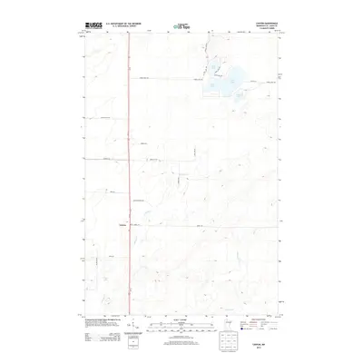 2013 Map of Canyon, 2013 Print