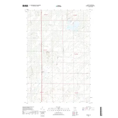2019 Map of Canyon, 2019 Print