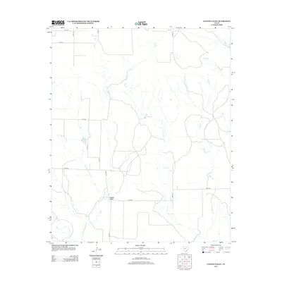 2012 Map of Canyon Valley, 2012 Print