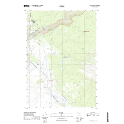 2017 Map of Canyon Village, 2017 Print