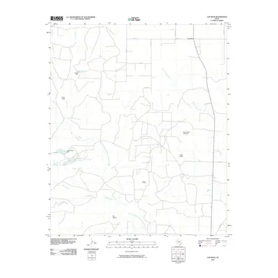 2010 Map of Cap Rock, 2010 Print