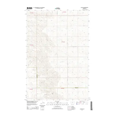 2014 Map of Cap Rock, 2014 Print