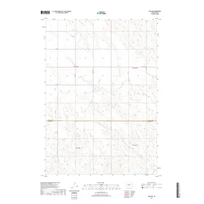 2017 Map of Capa NW, 2017 Print