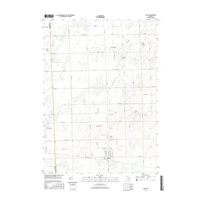 2017 Map of Capac, 2017 Print