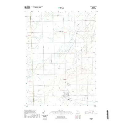 2019 Map of Capac, 2019 Print