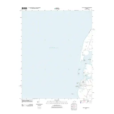 2011 Map of Cape Charles, 2011 Print