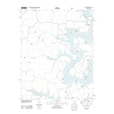 2012 Map of Cape Fair, 2012 Print