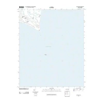 2010 Map of Cape Fear, 2010 Print