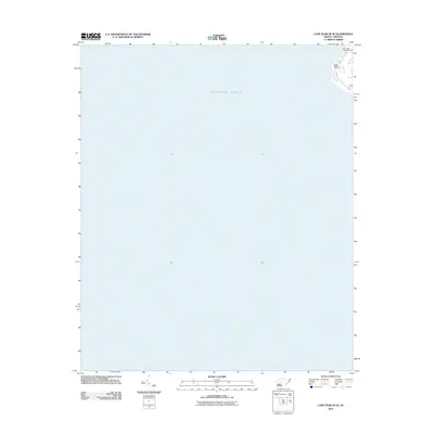 2011 Map of Cape Fear OE W, 2011 Print