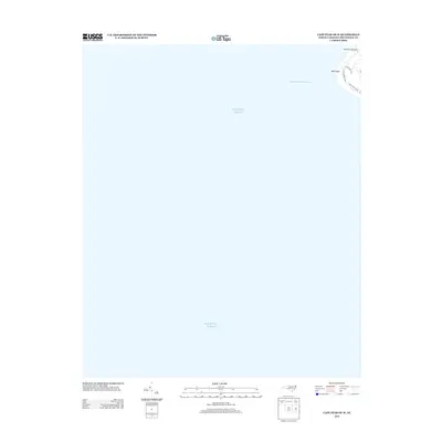2013 Map of Cape Fear OE W, 2013 Print