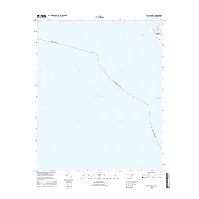 2016 Map of Cape Fear OE W, 2016 Print