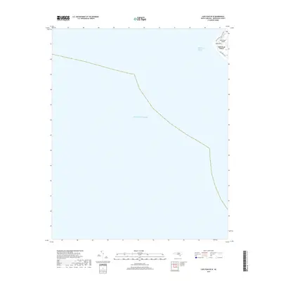 2019 Map of Cape Fear OE W, 2019 Print
