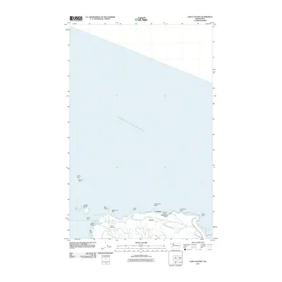 2011 Map of Cape Flattery, 2011 Print
