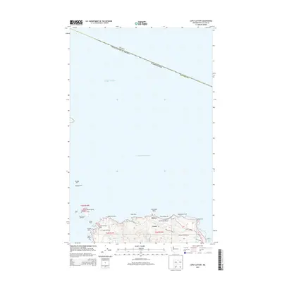 2014 Map of Cape Flattery, 2014 Print