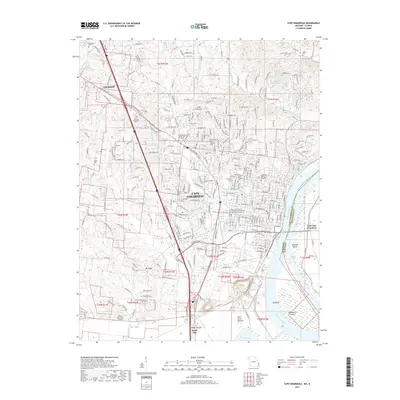 2017 Map of Cape Girardeau, 2017 Print