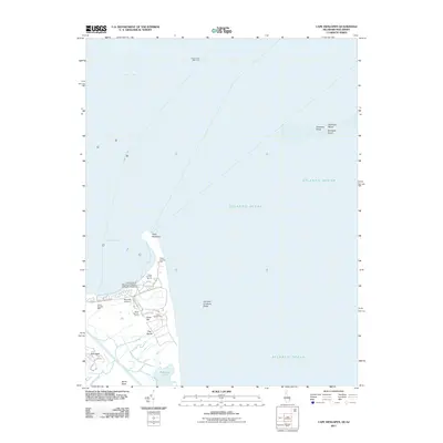 2011 Map of Cape Henlopen, 2011 Print