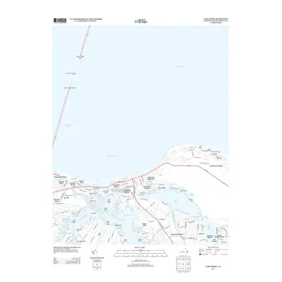 2013 Map of Cape Henry, 2013 Print