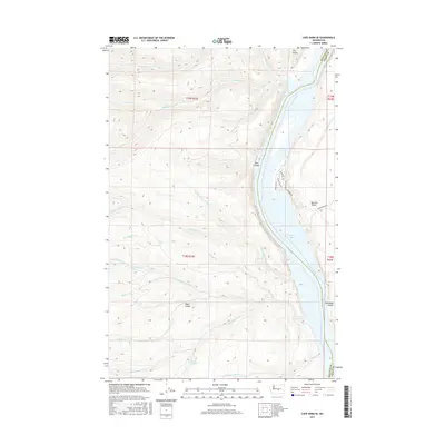 2017 Map of Cape Horn SE, 2017 Print