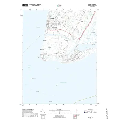 2019 Map of Cape May, 2019 Print