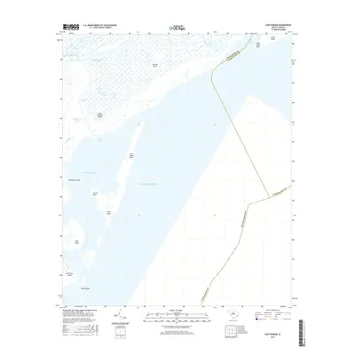 2017 Map of Cape Romain, 2017 Print