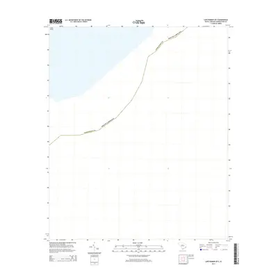 2014 Map of Cape Romain OE E, 2014 Print