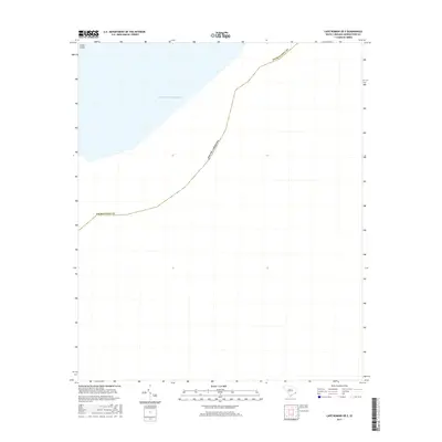 2017 Map of Cape Romain OE E, 2017 Print