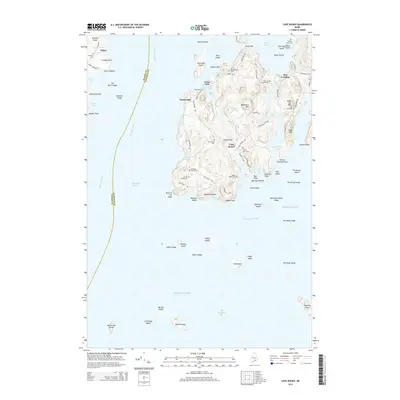 2014 Map of Cape Rosier, 2014 Print