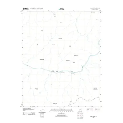 2011 Map of Cape Royal, 2011 Print