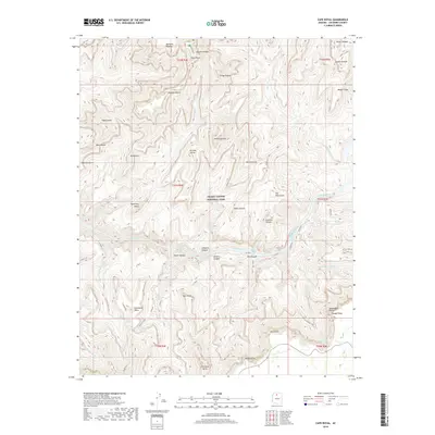 2018 Map of Cape Royal, 2018 Print