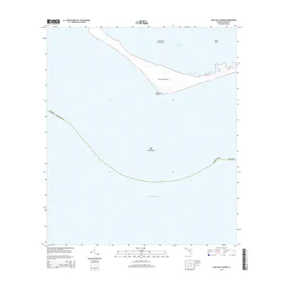 2015 Map of Cape Saint George, 2015 Print