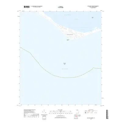 2018 Map of Cape Saint George, 2018 Print