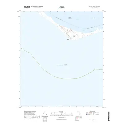 2021 Map of Cape Saint George, 2021 Print