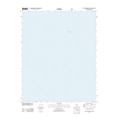 2012 Map of Cape San Martin OE W, 2012 Print