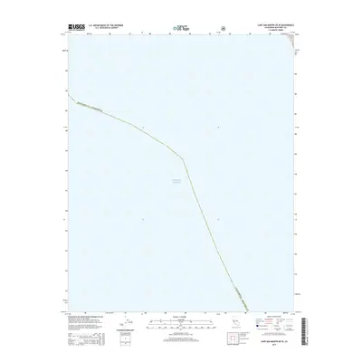 2015 Map of Cape San Martin OE W, 2015 Print
