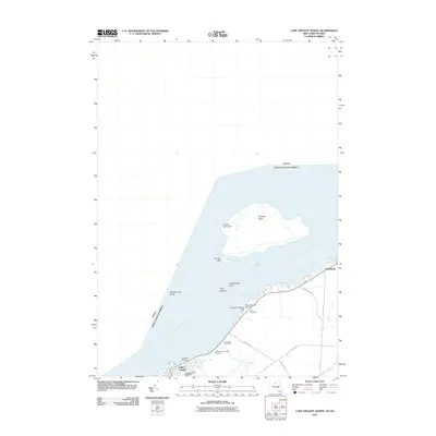 2011 Map of Cape Vincent North, 2011 Print