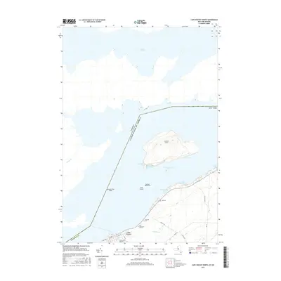 2016 Map of Cape Vincent North, 2016 Print