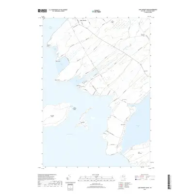 2019 Map of Cape Vincent South, 2019 Print