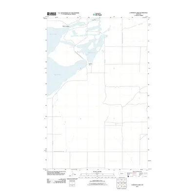 2011 Map of Capeneys Lake, 2011 Print
