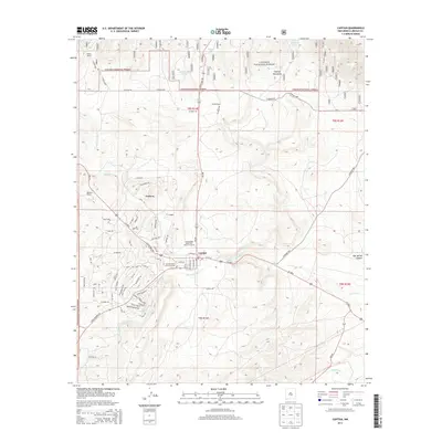 2013 Map of Capitan, 2013 Print