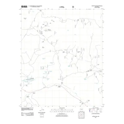 2011 Map of Capitan Pass, 2011 Print