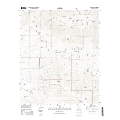 2013 Map of Capitan Pass, 2013 Print