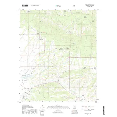 2020 Map of Capitan Pass, 2020 Print