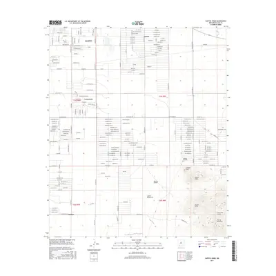 2017 Map of Capitol Dome, 2017 Print