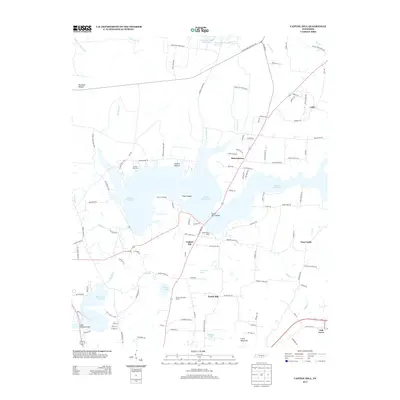 2013 Map of Capitol Hill, 2013 Print