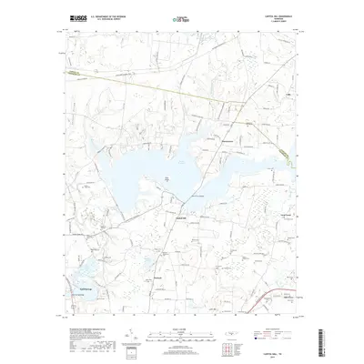 2019 Map of Capitol Hill, 2019 Print