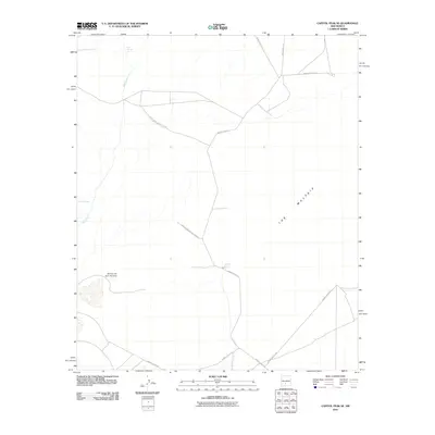 2010 Map of Capitol Peak SE, 2010 Print