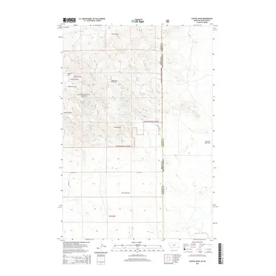 2014 Map of Capitol Rock, 2014 Print