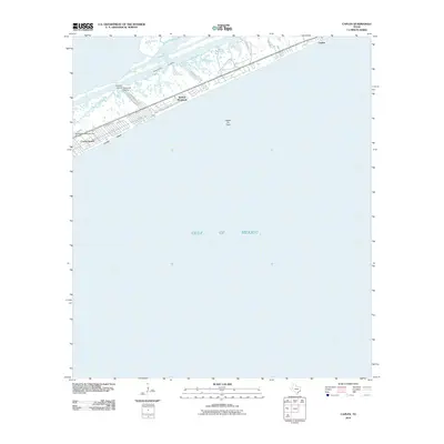 2010 Map of Caplen, 2010 Print