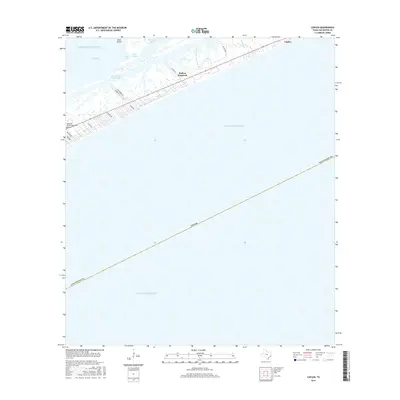 2016 Map of Caplen, 2016 Print