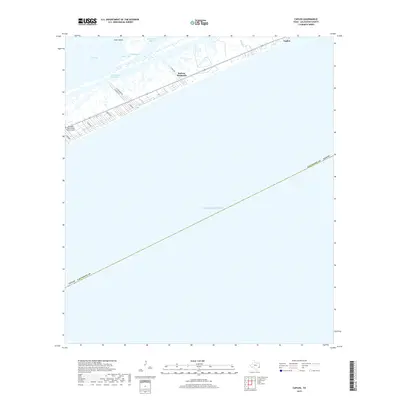 2019 Map of Caplen, 2019 Print